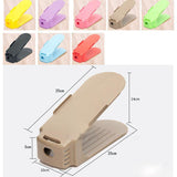 Multi Colored Stacking Shoe Organizer
